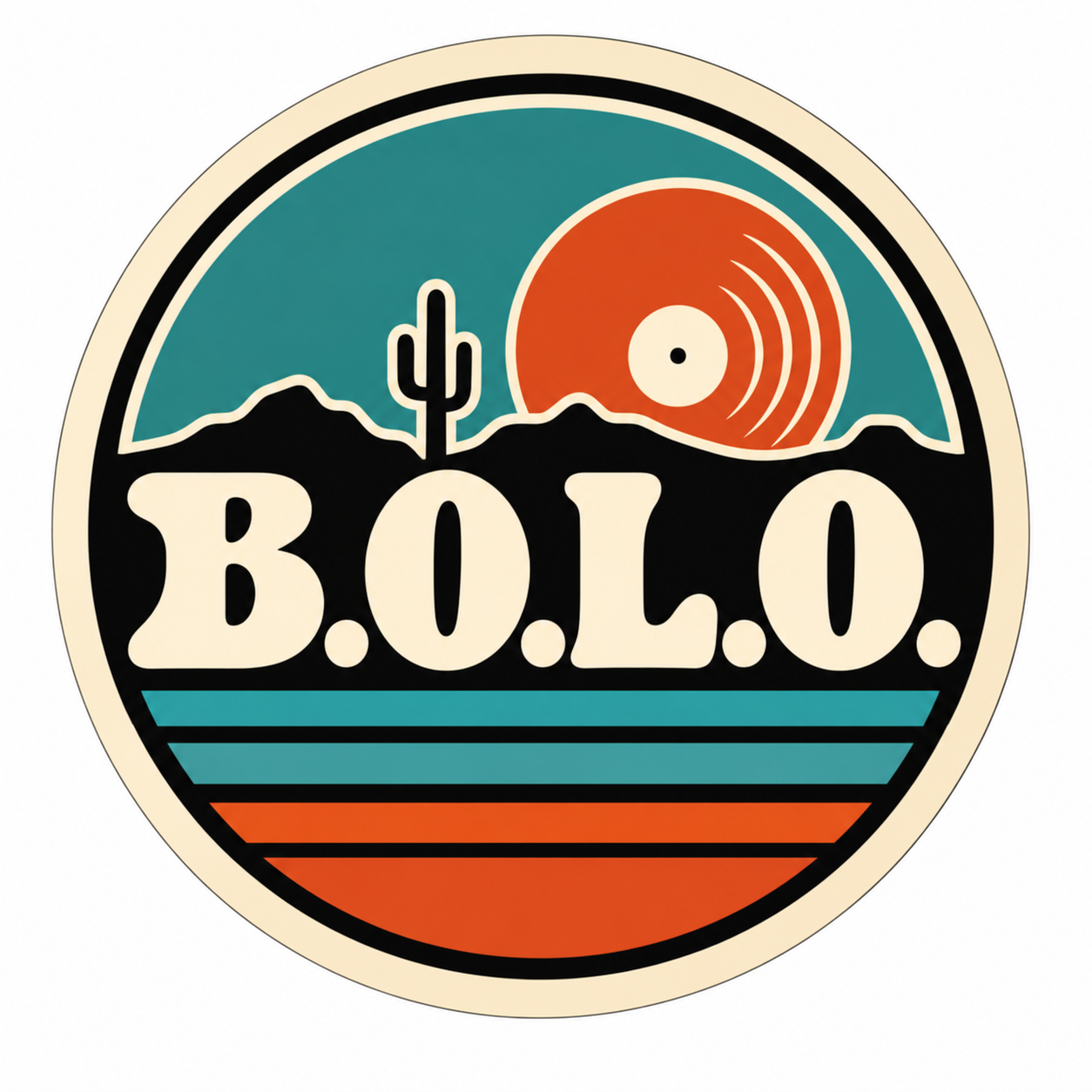 B.O.L.O. badge logo